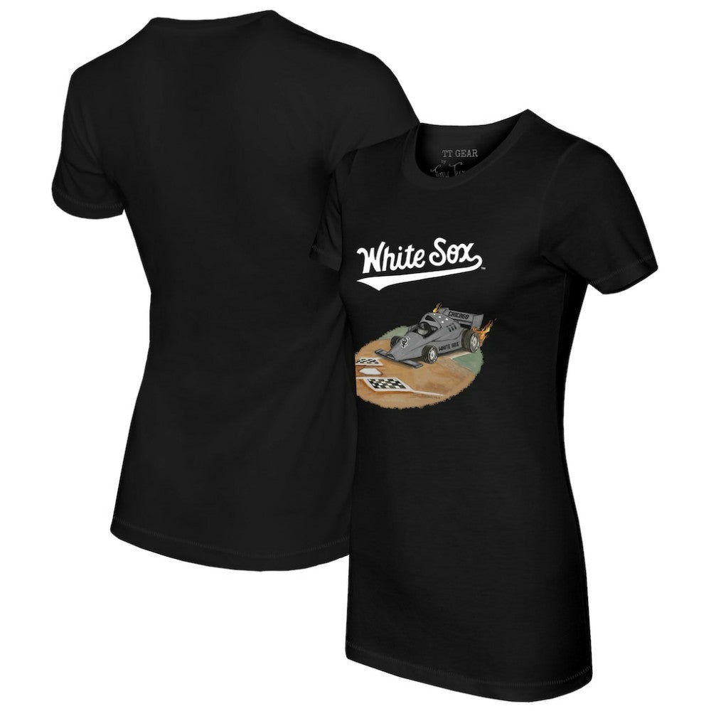Chicago White Sox Tiny Turnip Women's Race Car T-Shirt | MLB Outlet