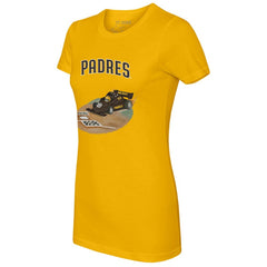 San Diego Padres Tiny Turnip Women's Race Car T-Shirt | MLB US
