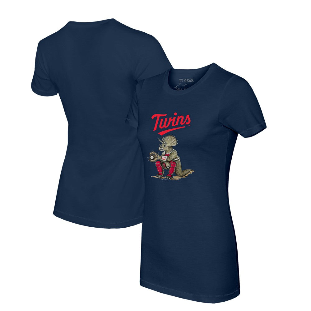 Minnesota Twins Tiny Turnip Women's Triceratops T-Shirt | MLB Sale