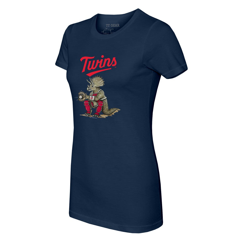 Minnesota Twins Tiny Turnip Women's Triceratops T-Shirt | MLB Sale