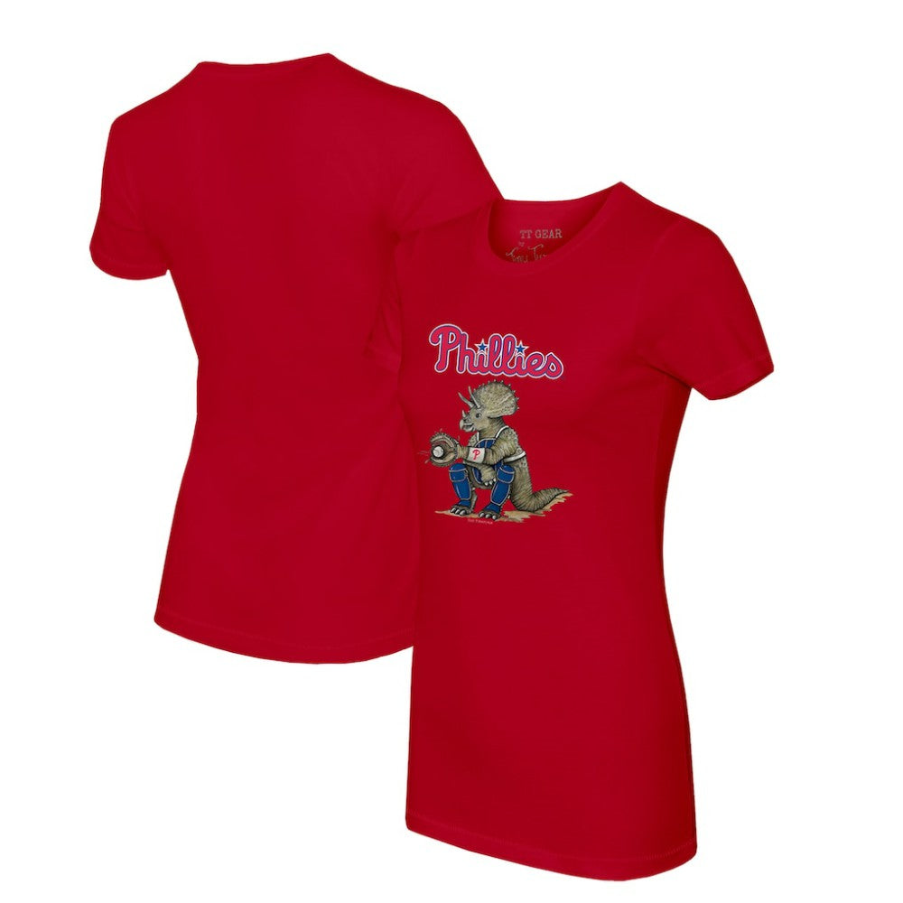 Philadelphia Phillies Tiny Turnip Women's Triceratops T-Shirt | MLB Shop