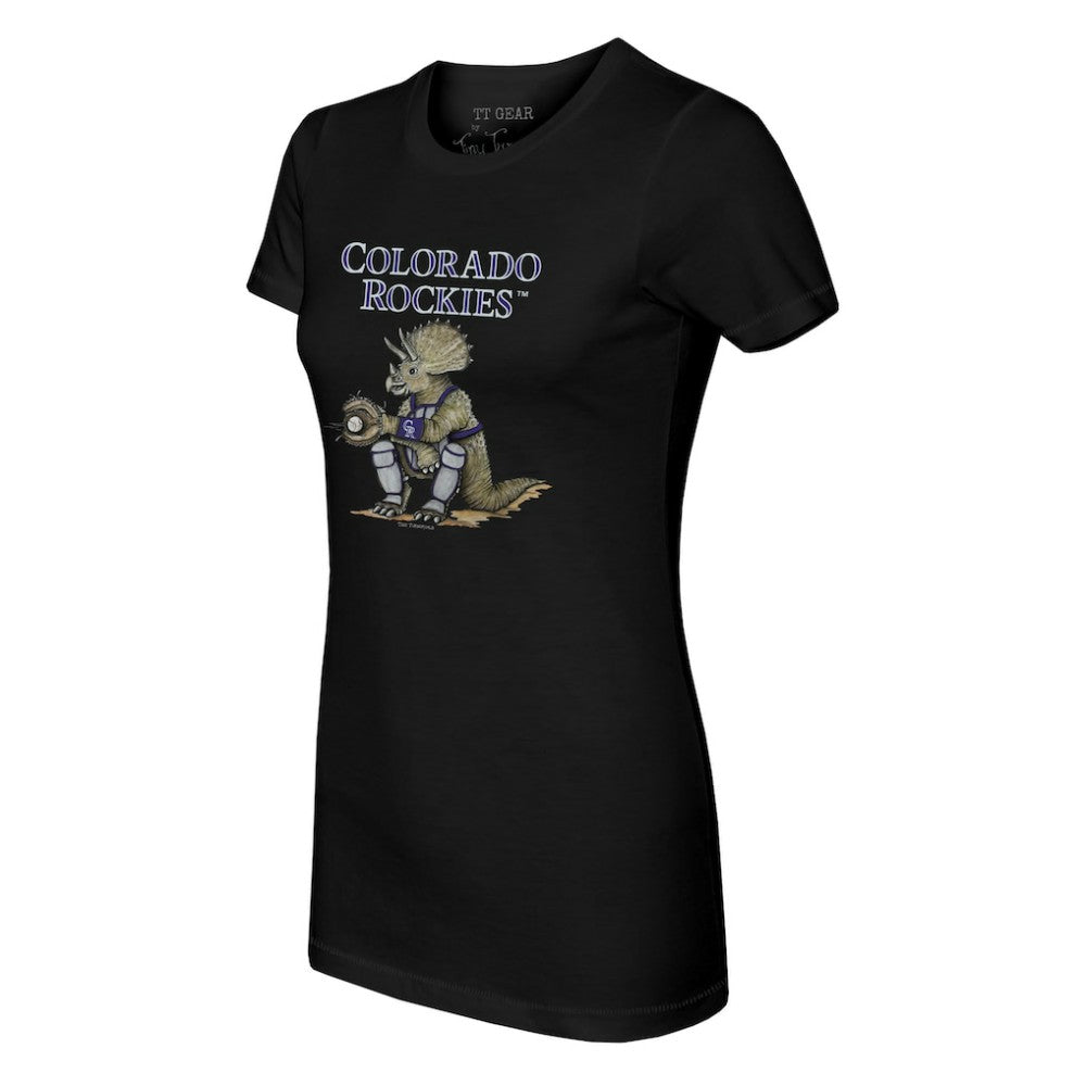 Colorado Rockies Tiny Turnip Women's Triceratops T-Shirt | MLB Shop