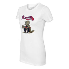 Atlanta Braves Tiny Turnip Women's Triceratops T-Shirt | MLB Discount