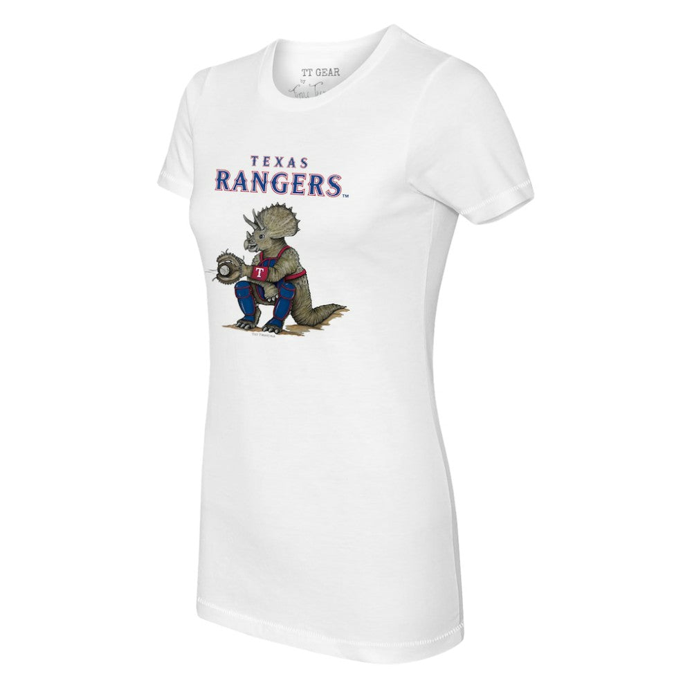 Texas Rangers Tiny Turnip Women's Triceratops T-Shirt | MLB Near me