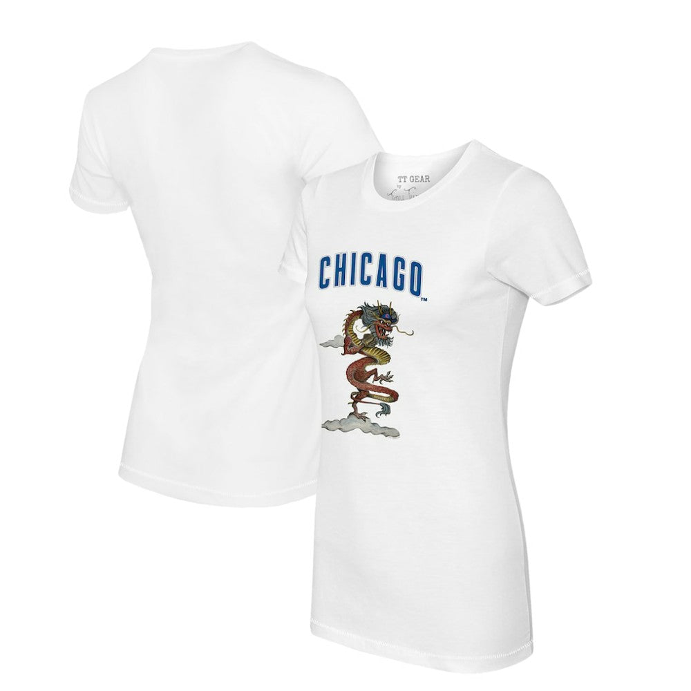 Chicago Cubs Tiny Turnip Women's 2024 Year of the Dragon T-Shirt | MLB Shop