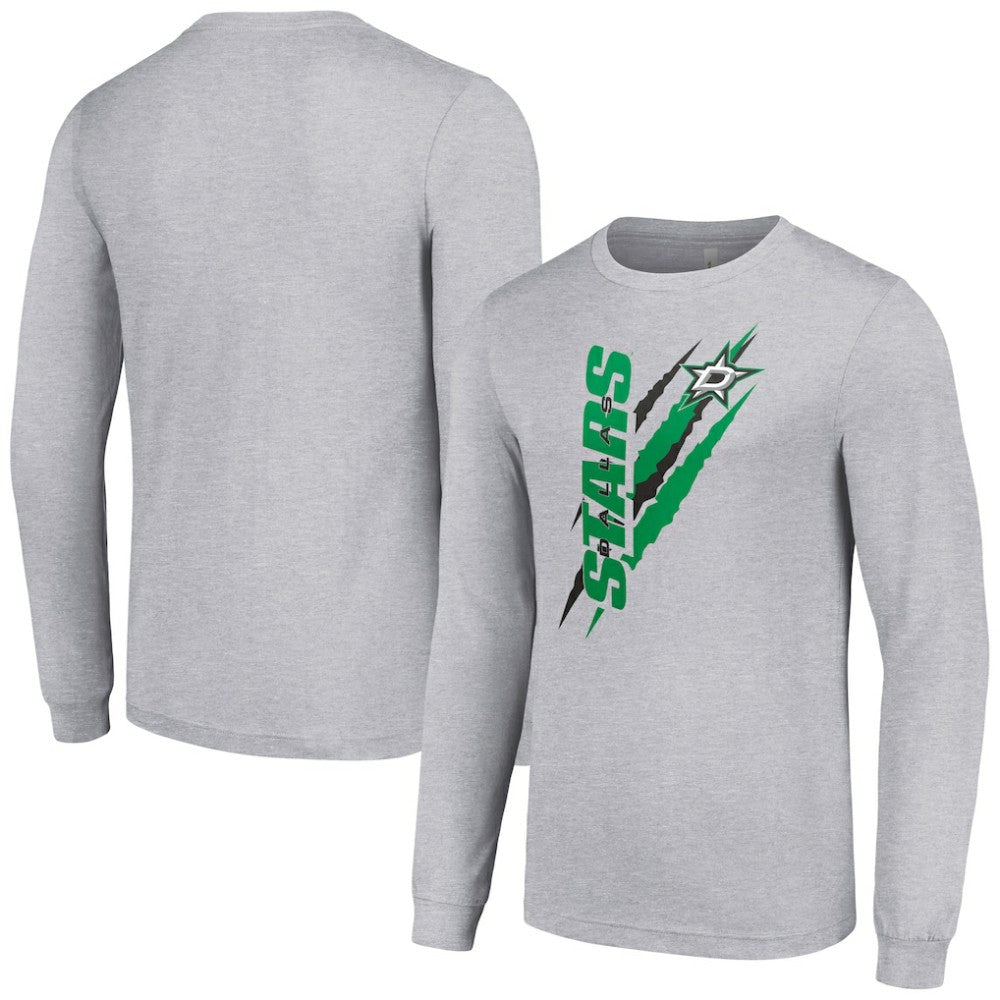 Dallas Stars Starter Color Scratch Long-Sleeve T-Shirt Sale