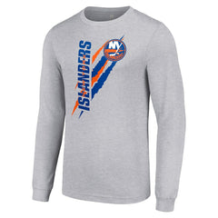 New York Islanders Starter Color Scratch Long-Sleeve T-Shirt For Sale