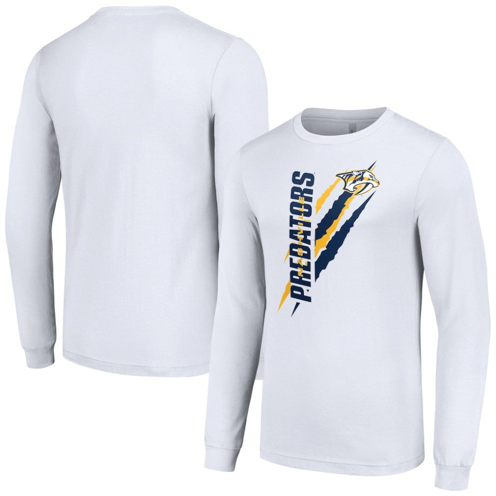 Nashville Predators Starter Color Scratch Long-Sleeve T-Shirt Online
