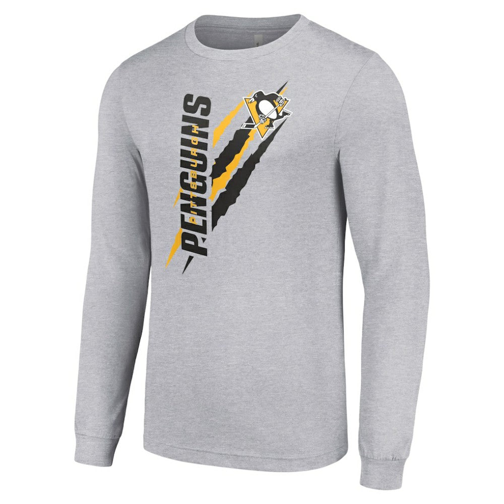 Pittsburgh Penguins Starter Color Scratch Long-Sleeve T-Shirt Online