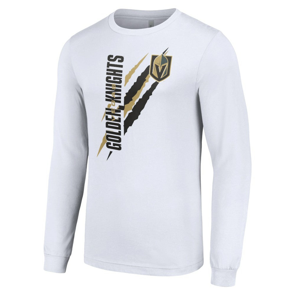 Vegas Golden Knights Starter Color Scratch Long-Sleeve T-Shirt Discount