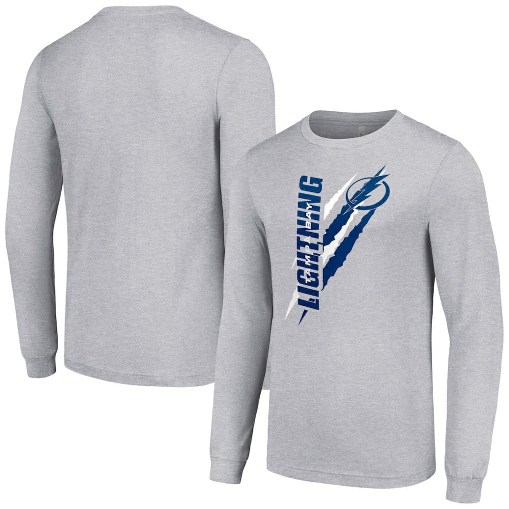 Tampa Bay Lightning Starter Color Scratch Long-Sleeve T-Shirt For Sale