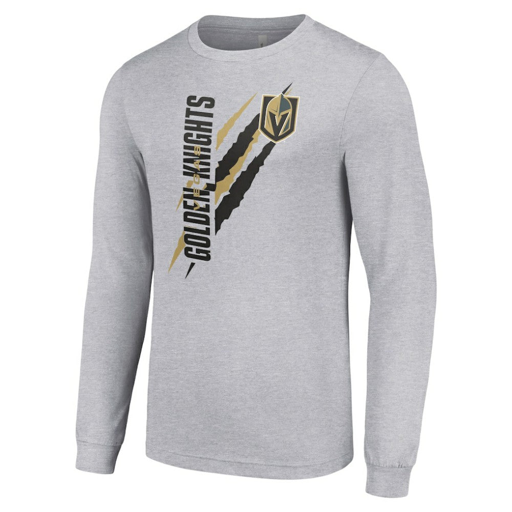Vegas Golden Knights Starter Color Scratch Long-Sleeve T-Shirt Online