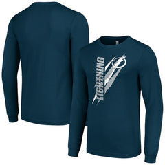 Tampa Bay Lightning Starter Color Scratch Long-Sleeve T-Shirt Discount