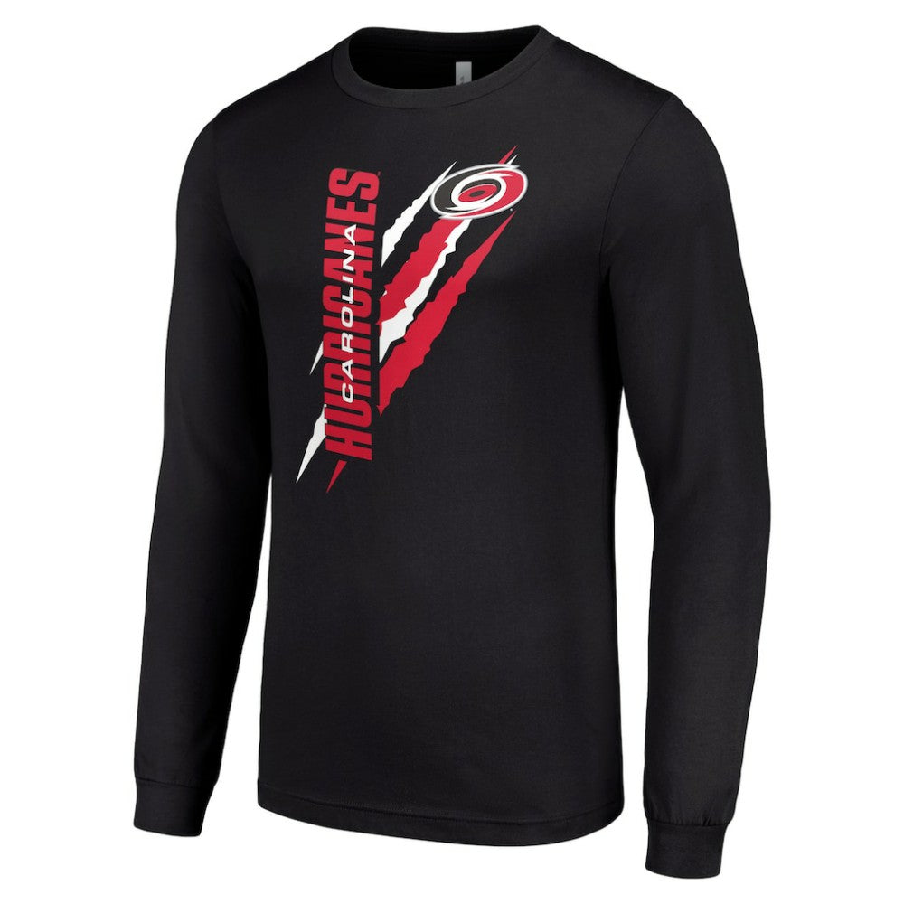 Carolina Hurricanes Starter Color Scratch Long-Sleeve T-Shirt Online