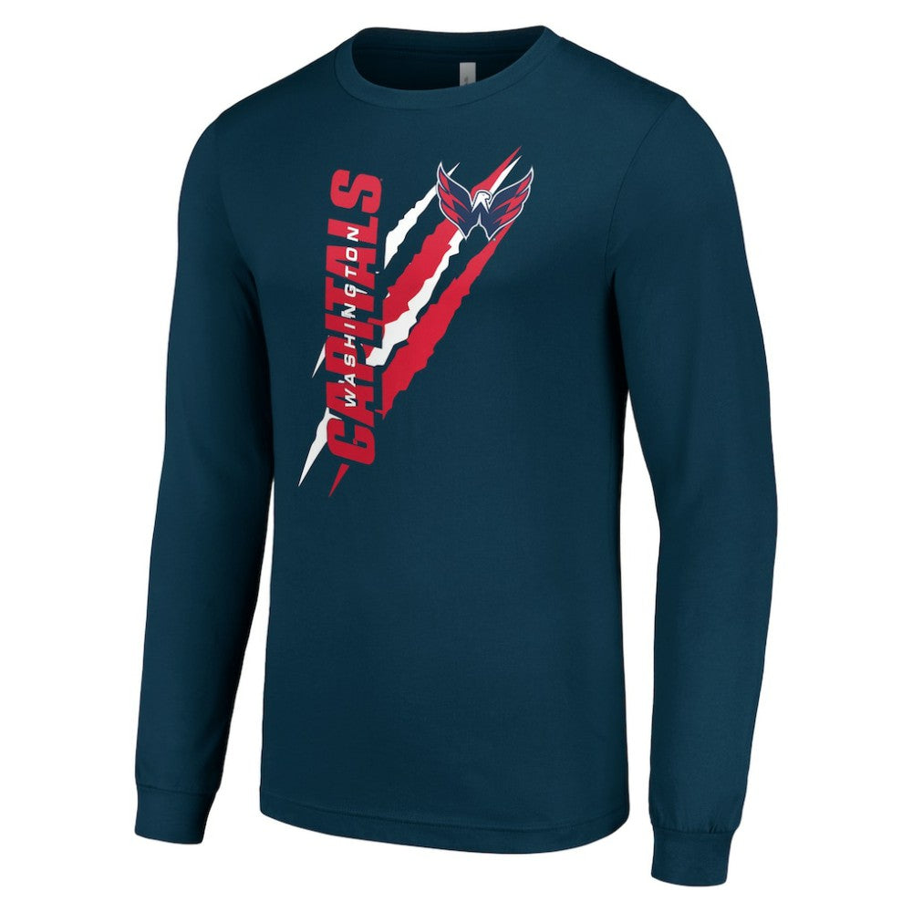 Washington Capitals Starter Color Scratch Long-Sleeve T-Shirt Online