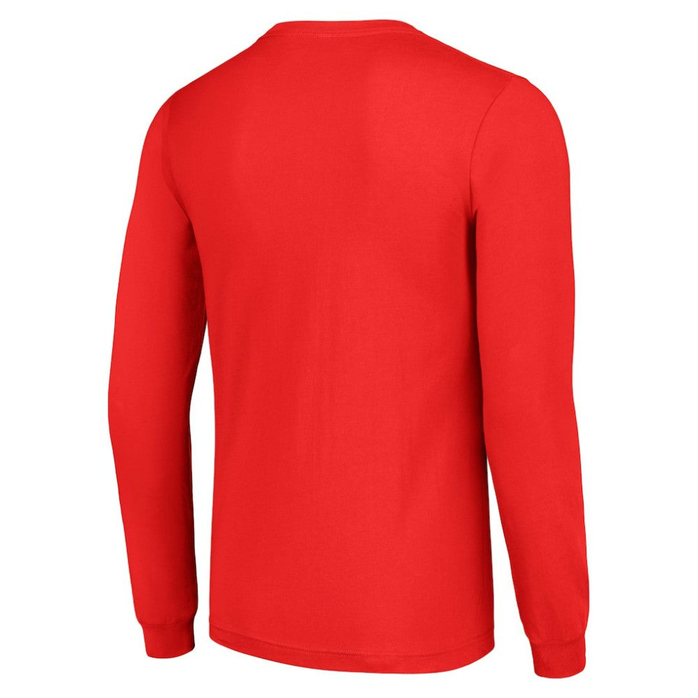 Chicago Blackhawks Starter Color Scratch Long-Sleeve T-Shirt Online