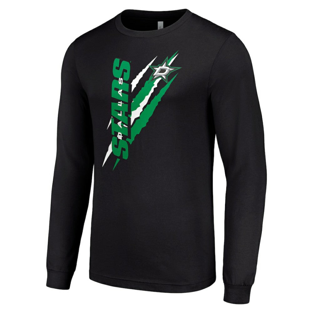 Dallas Stars Starter Color Scratch Long-Sleeve T-Shirt Sale