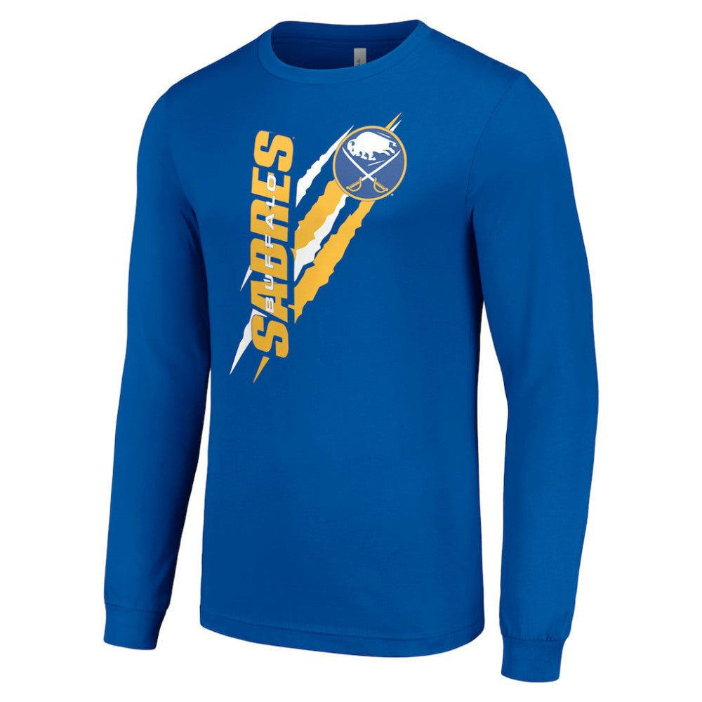Buffalo Sabres Starter Color Scratch Long-Sleeve T-Shirt Online