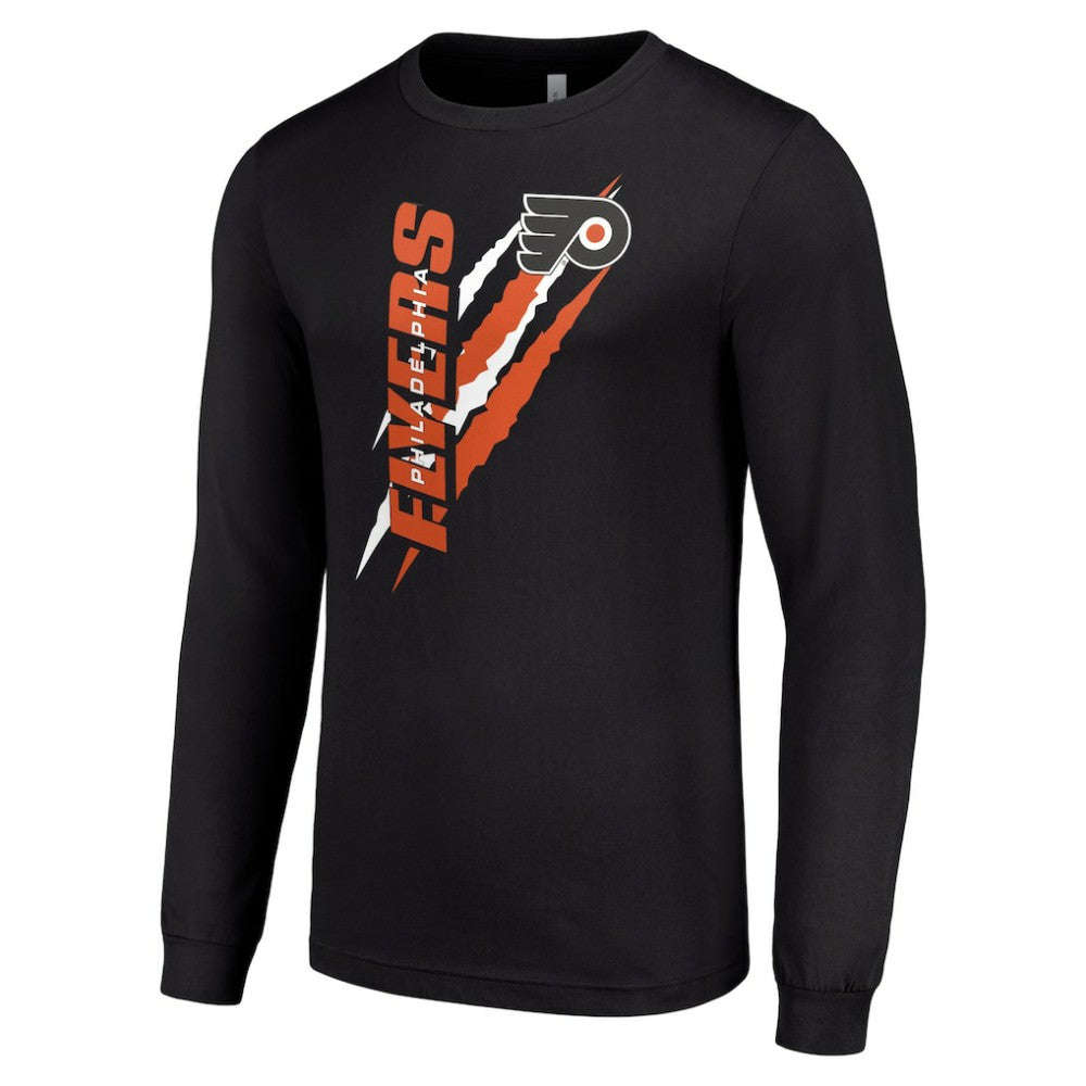 Philadelphia Flyers Starter Color Scratch Long-Sleeve T-Shirt On Sale