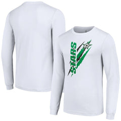Dallas Stars Starter Color Scratch Long-Sleeve T-Shirt On Sale