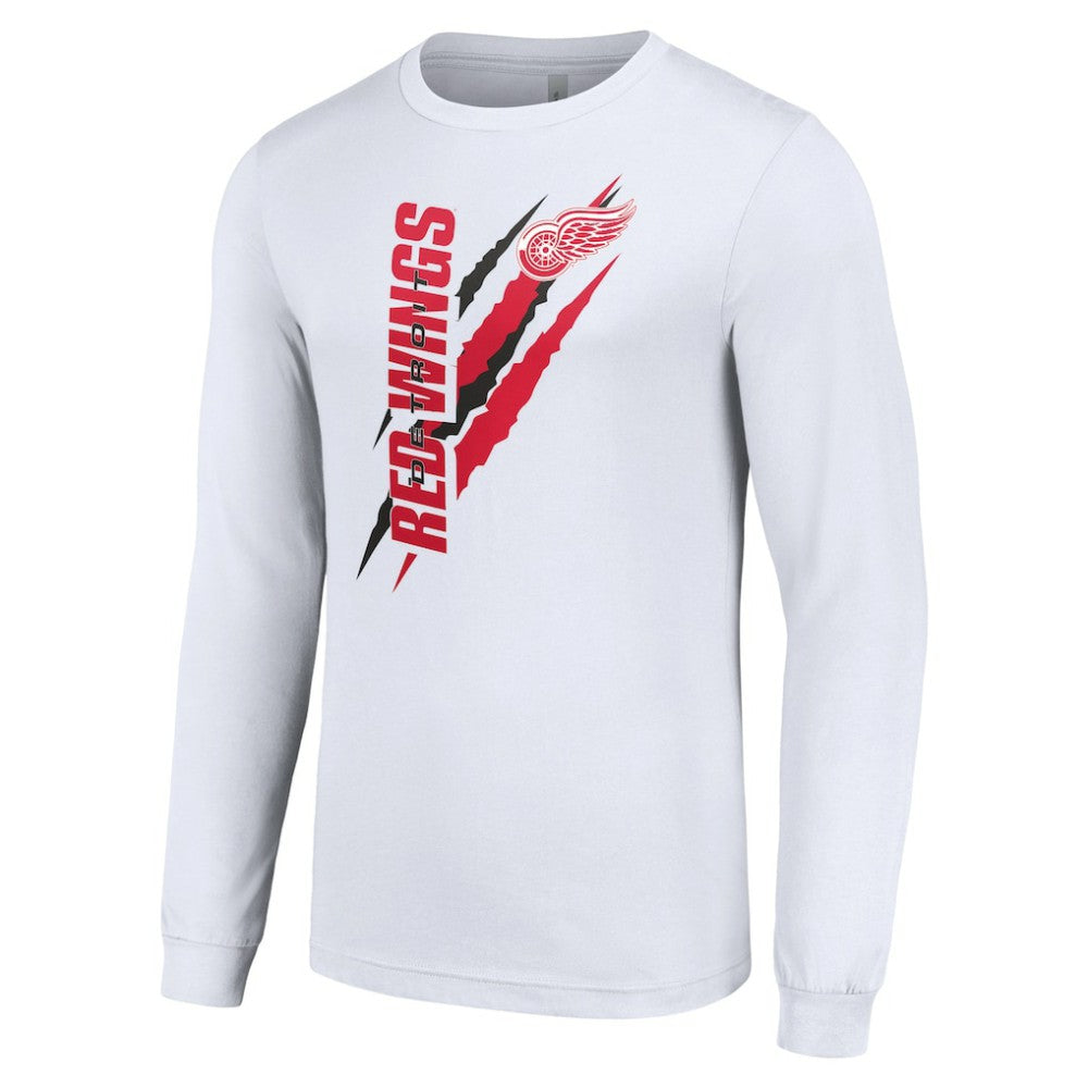 Detroit Red Wings Starter Color Scratch Long-Sleeve T-Shirt Online