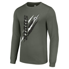 Dallas Stars Starter Color Scratch Long-Sleeve T-Shirt Discount