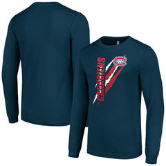 Montreal Canadiens Starter Color Scratch Long-Sleeve T-Shirt Online
