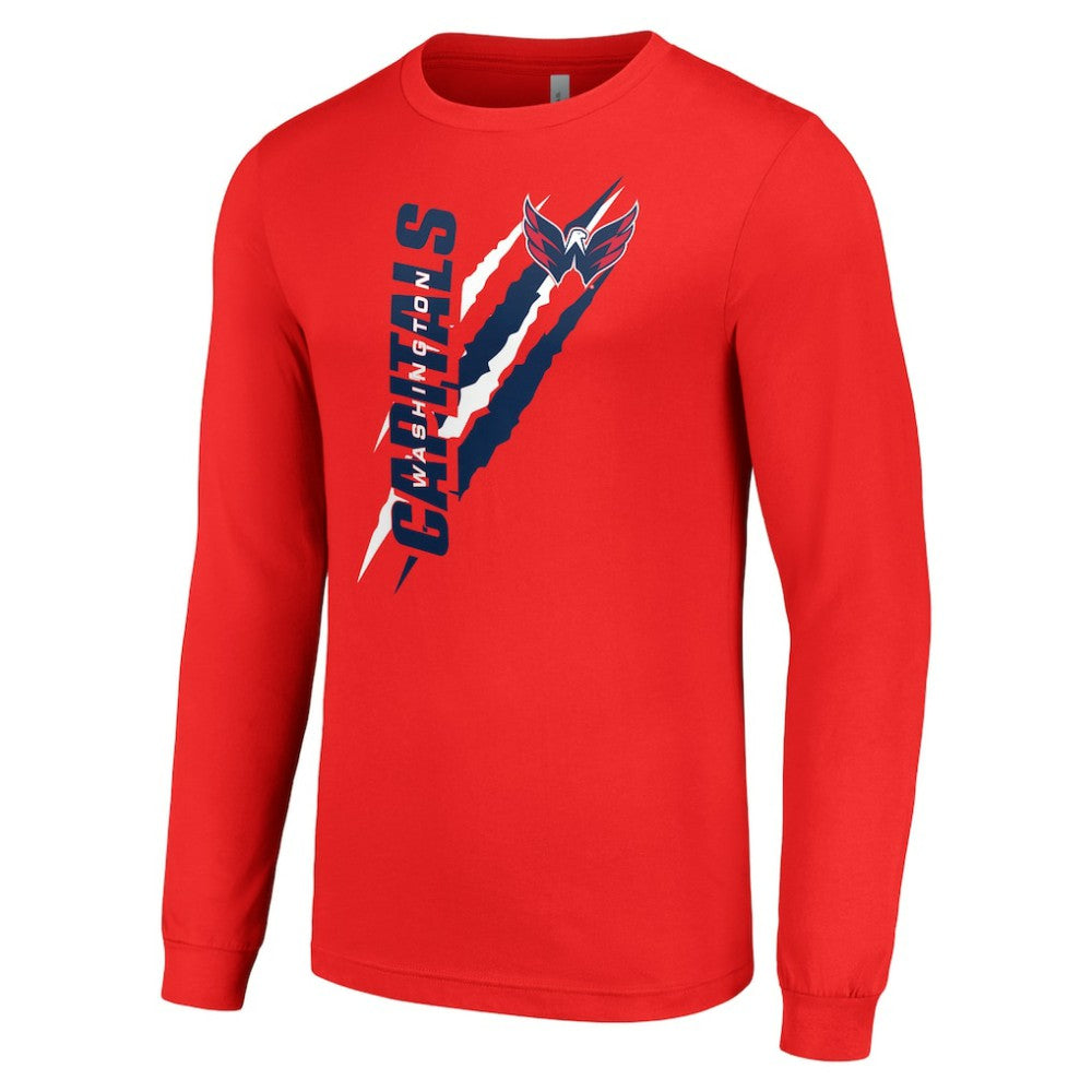 Washington Capitals Starter Color Scratch Long-Sleeve T-Shirt For Sale