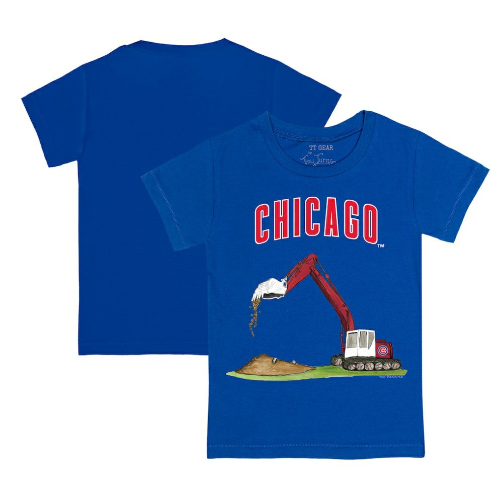 Chicago Cubs Tiny Turnip Youth Excavator T-Shirt | MLB Sale