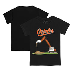 Baltimore Orioles Tiny Turnip Youth Excavator T-Shirt | MLB New