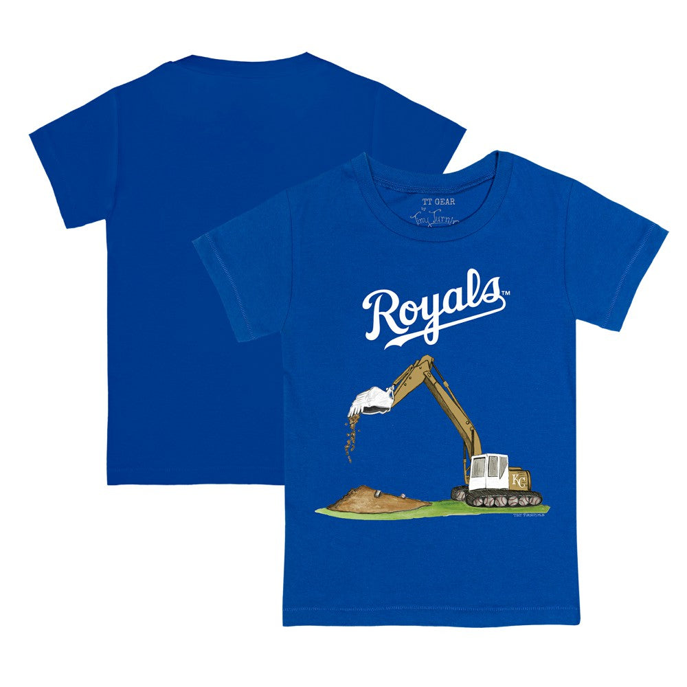Kansas City Royals Tiny Turnip Youth Excavator T-Shirt | MLB On Sale