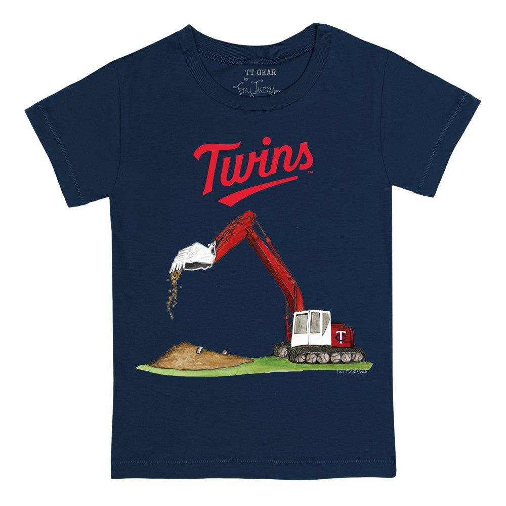 Minnesota Twins Tiny Turnip Youth Excavator T-Shirt | MLB Outlet
