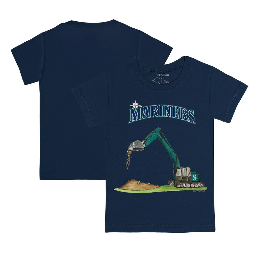 Seattle Mariners Tiny Turnip Youth Excavator T-Shirt | MLB For sale