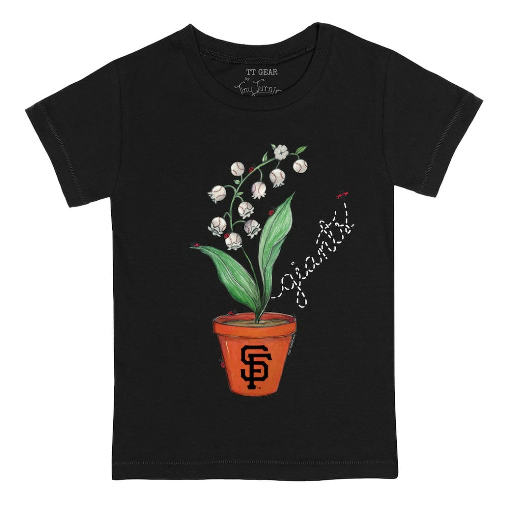 San Francisco Giants Tiny Turnip Youth Lilies & Ladybugs T-Shirt | MLB Discount