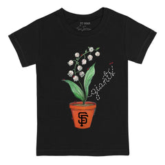 San Francisco Giants Tiny Turnip Youth Lilies & Ladybugs T-Shirt | MLB Discount