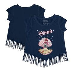 Washington Nationals Tiny Turnip Girls Youth Mermaid Fringe T-Shirt | MLB Outlet