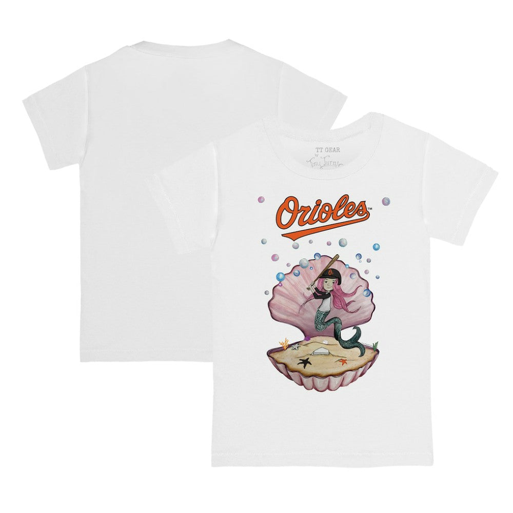 Baltimore Orioles Tiny Turnip Youth Mermaid T-Shirt | MLB Shop
