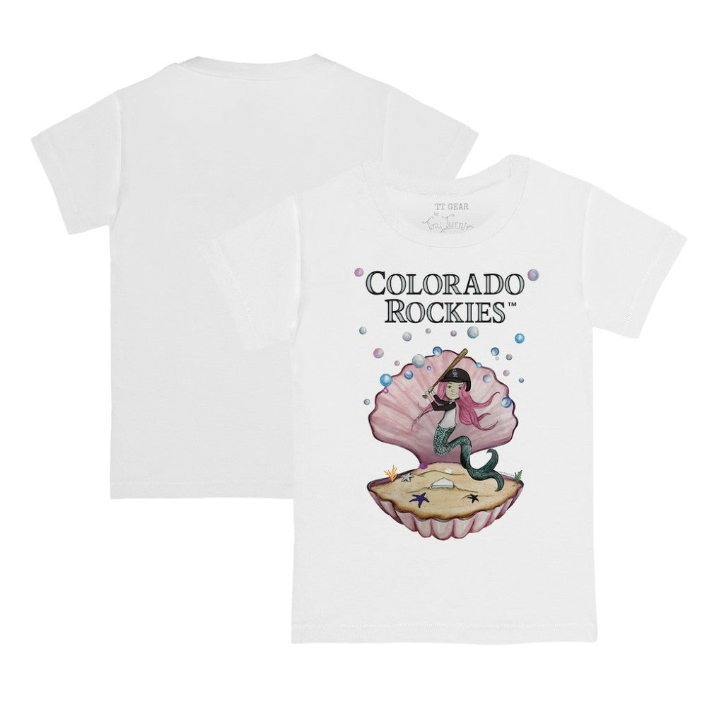 Colorado Rockies Tiny Turnip Youth Mermaid T-Shirt | MLB New