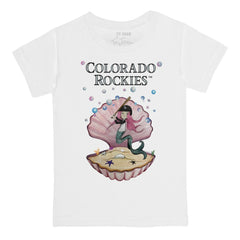 Colorado Rockies Tiny Turnip Youth Mermaid T-Shirt | MLB New