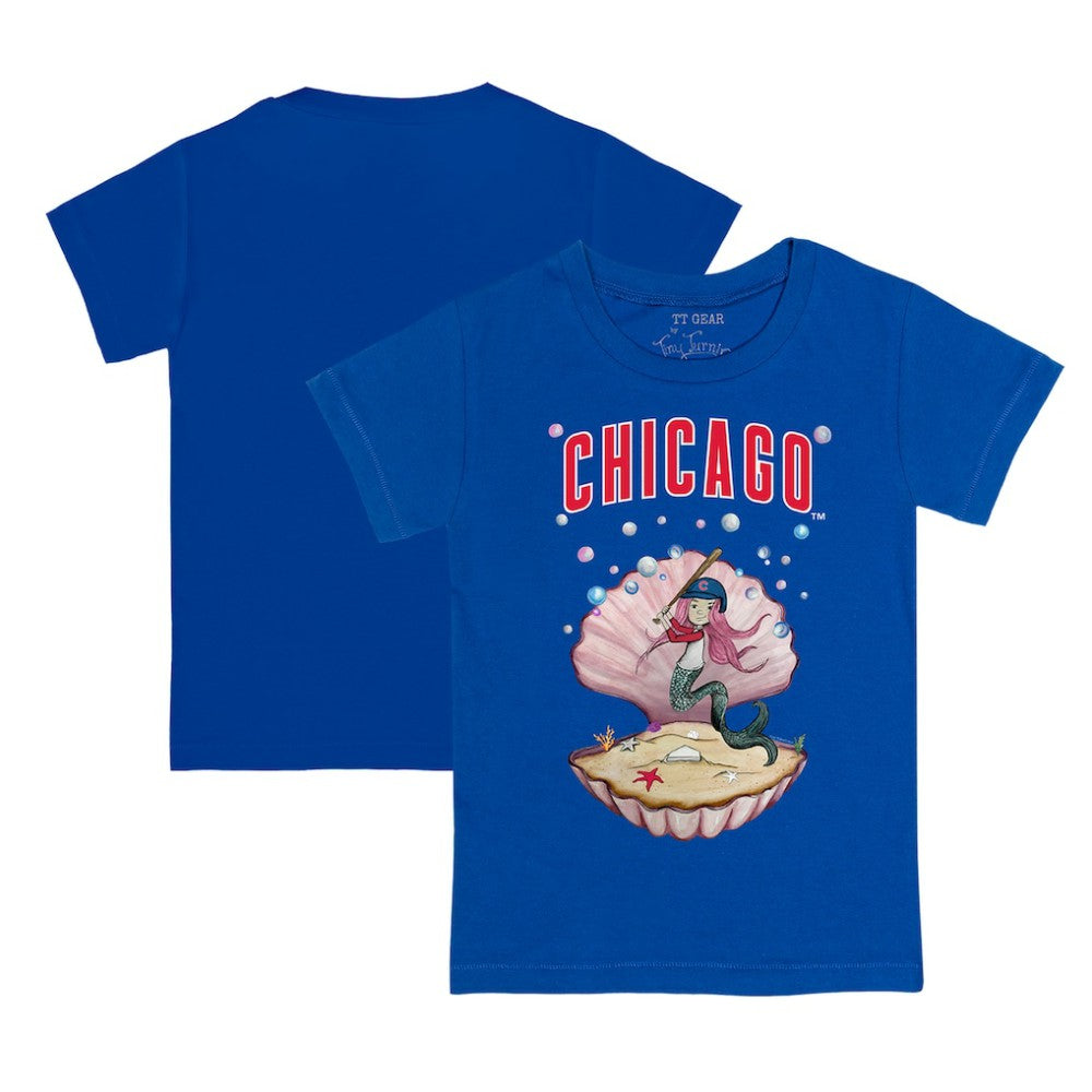 Chicago Cubs Tiny Turnip Youth Mermaid T-Shirt | MLB Discount