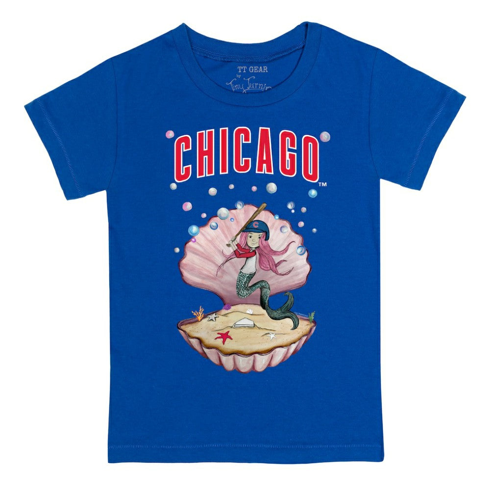 Chicago Cubs Tiny Turnip Youth Mermaid T-Shirt | MLB Discount