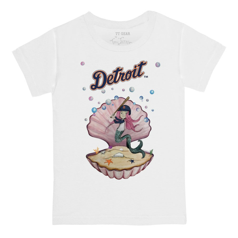 Detroit Tigers Tiny Turnip Youth Mermaid T-Shirt | MLB On Sale