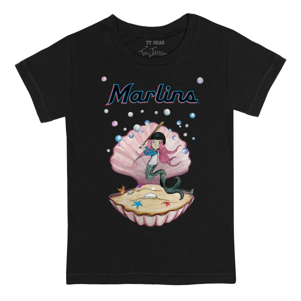 Miami Marlins Tiny Turnip Youth Mermaid T-Shirt | MLB Discount