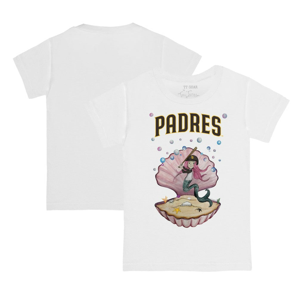 San Diego Padres Tiny Turnip Youth Mermaid T-Shirt | MLB Sale