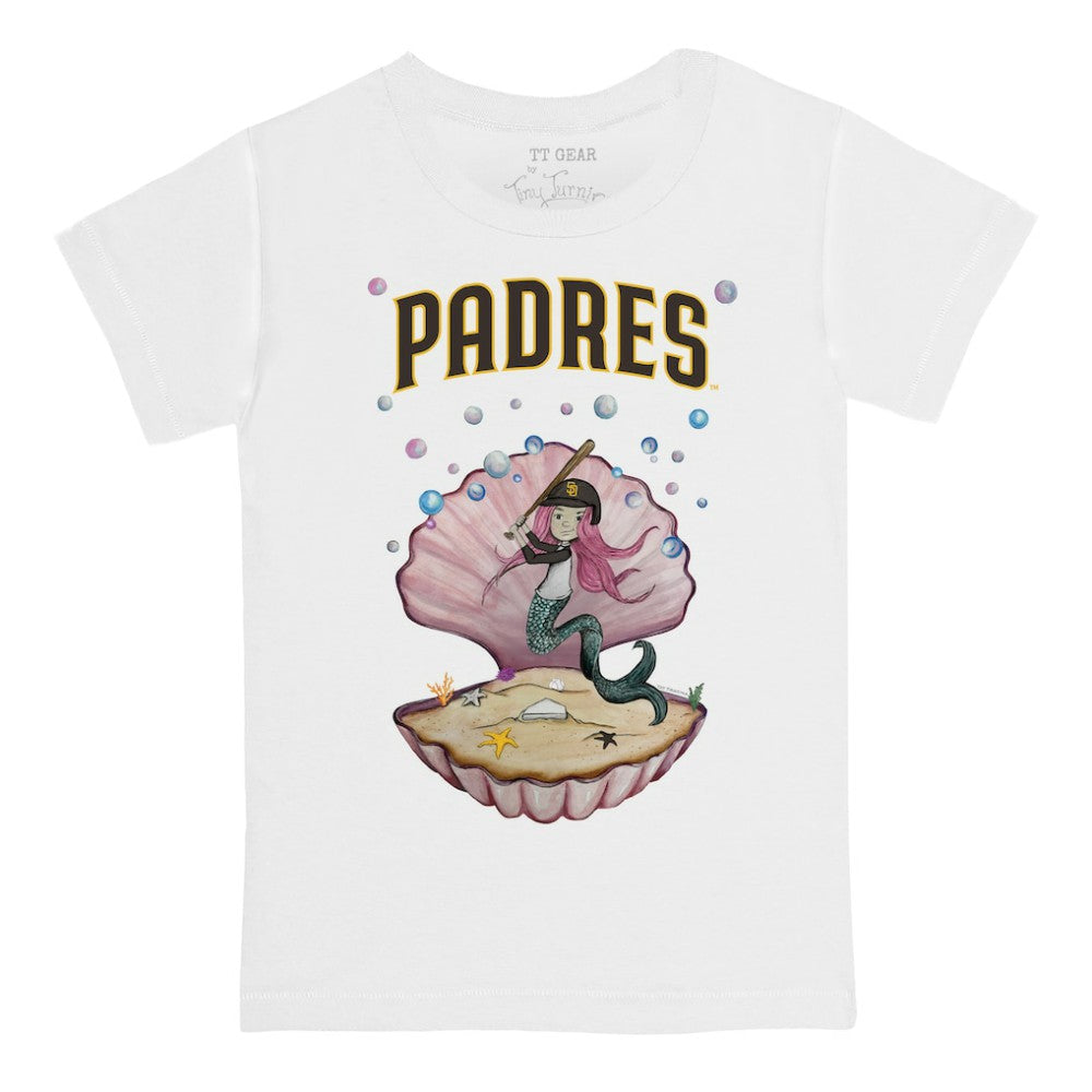 San Diego Padres Tiny Turnip Youth Mermaid T-Shirt | MLB Sale