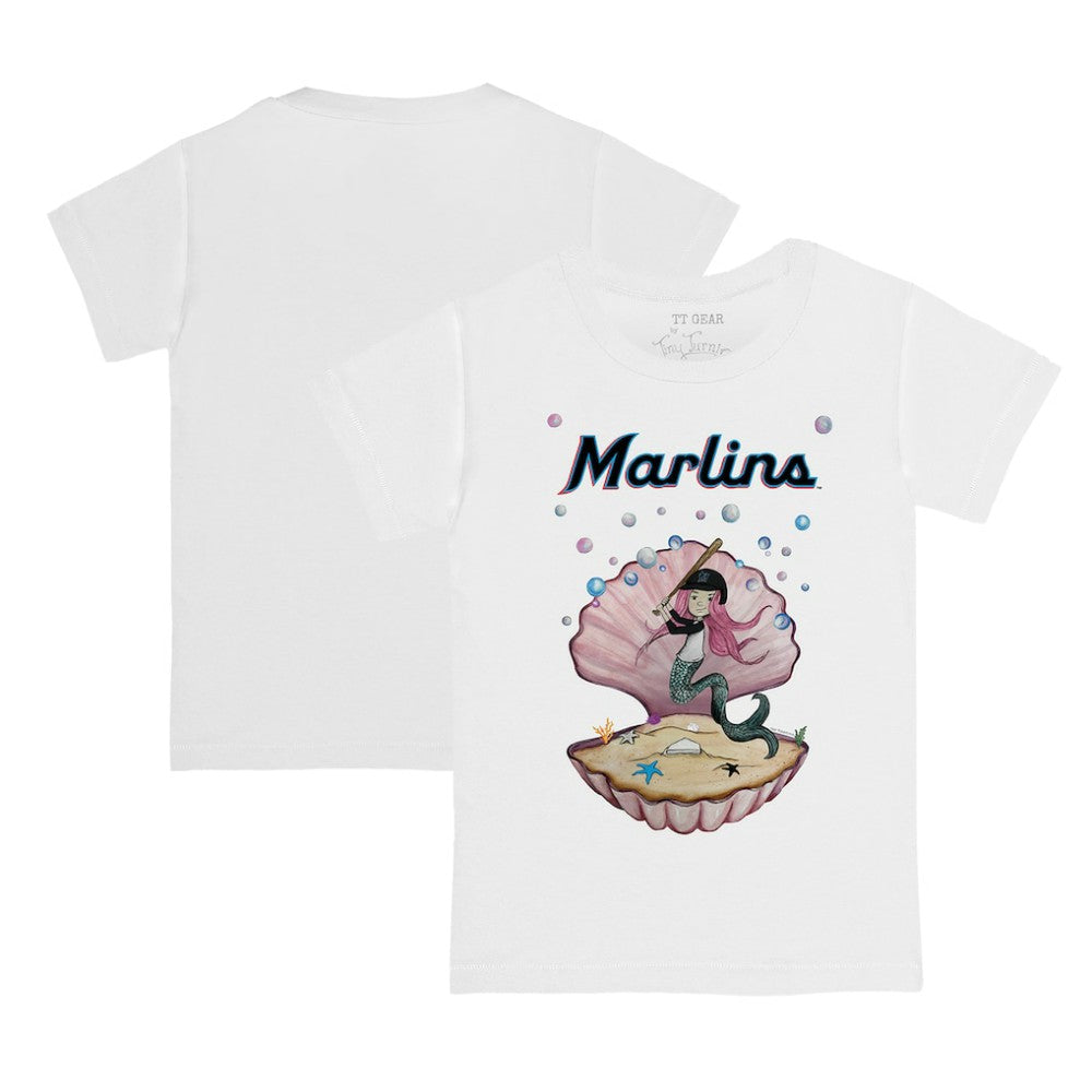 Miami Marlins Tiny Turnip Youth Mermaid T-Shirt | MLB For sale