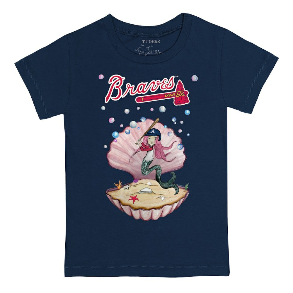 Atlanta Braves Tiny Turnip Youth Mermaid T-Shirt | MLB Online