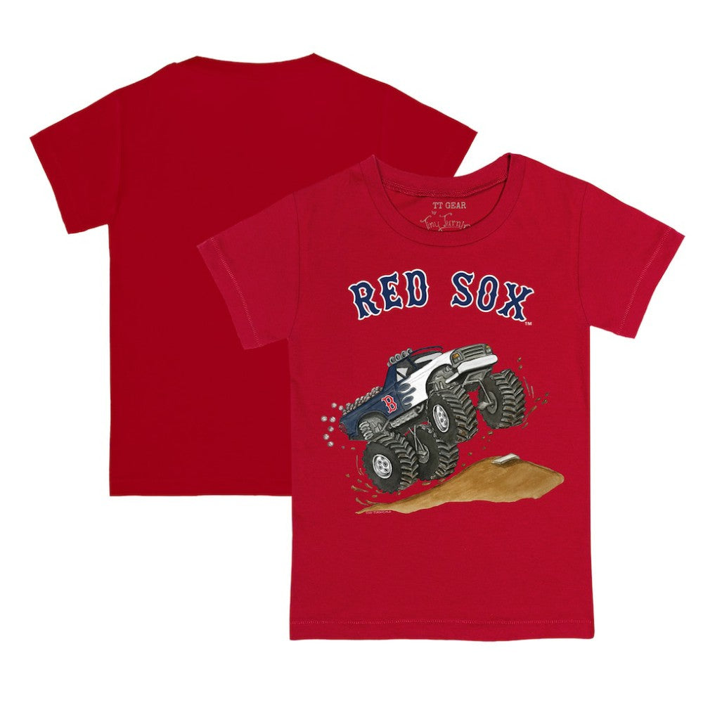 Boston Red Sox Tiny Turnip Youth Monster Truck T-Shirt | MLB US