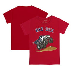 Boston Red Sox Tiny Turnip Youth Monster Truck T-Shirt | MLB US