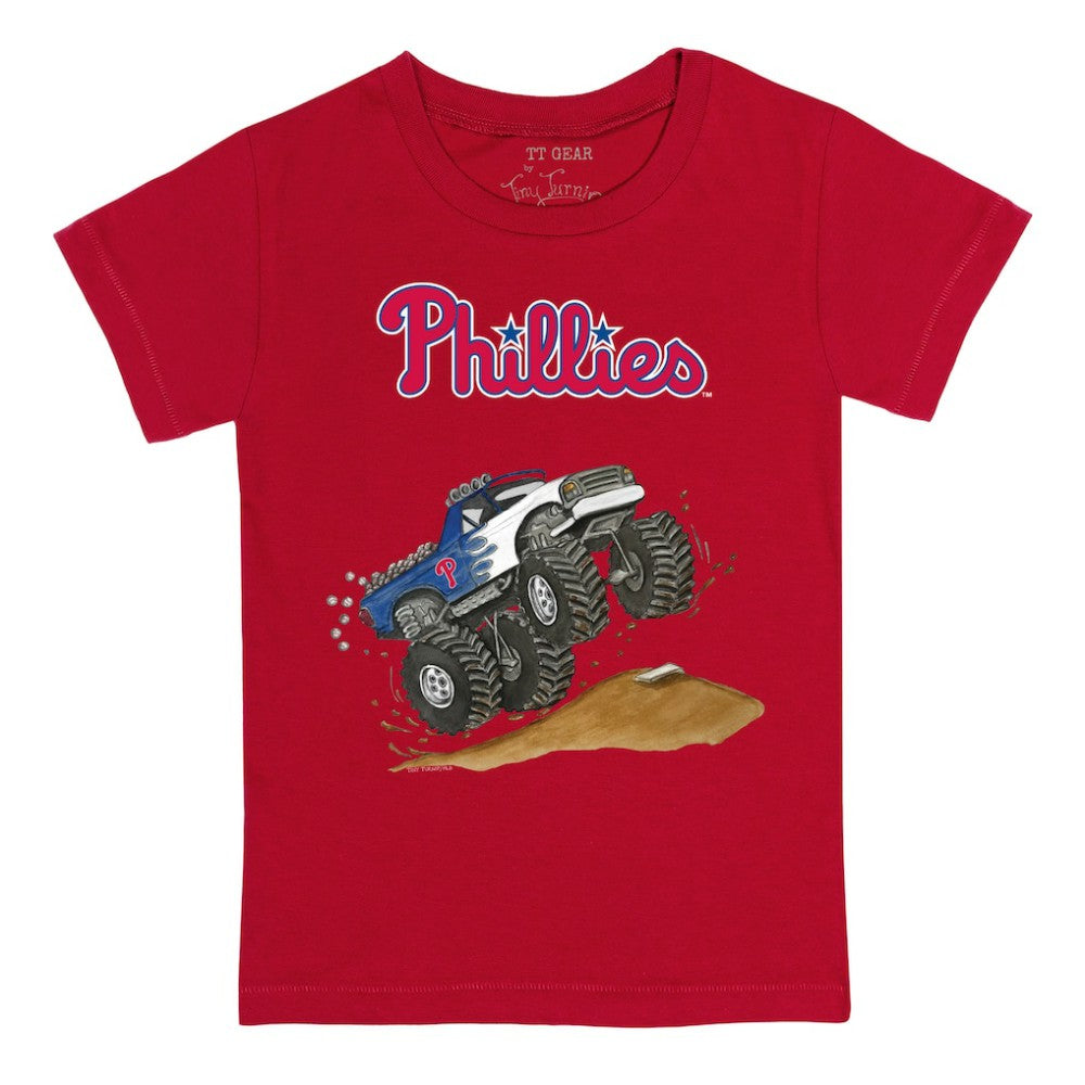 Philadelphia Phillies Tiny Turnip Youth Monster Truck T-Shirt | MLB Online